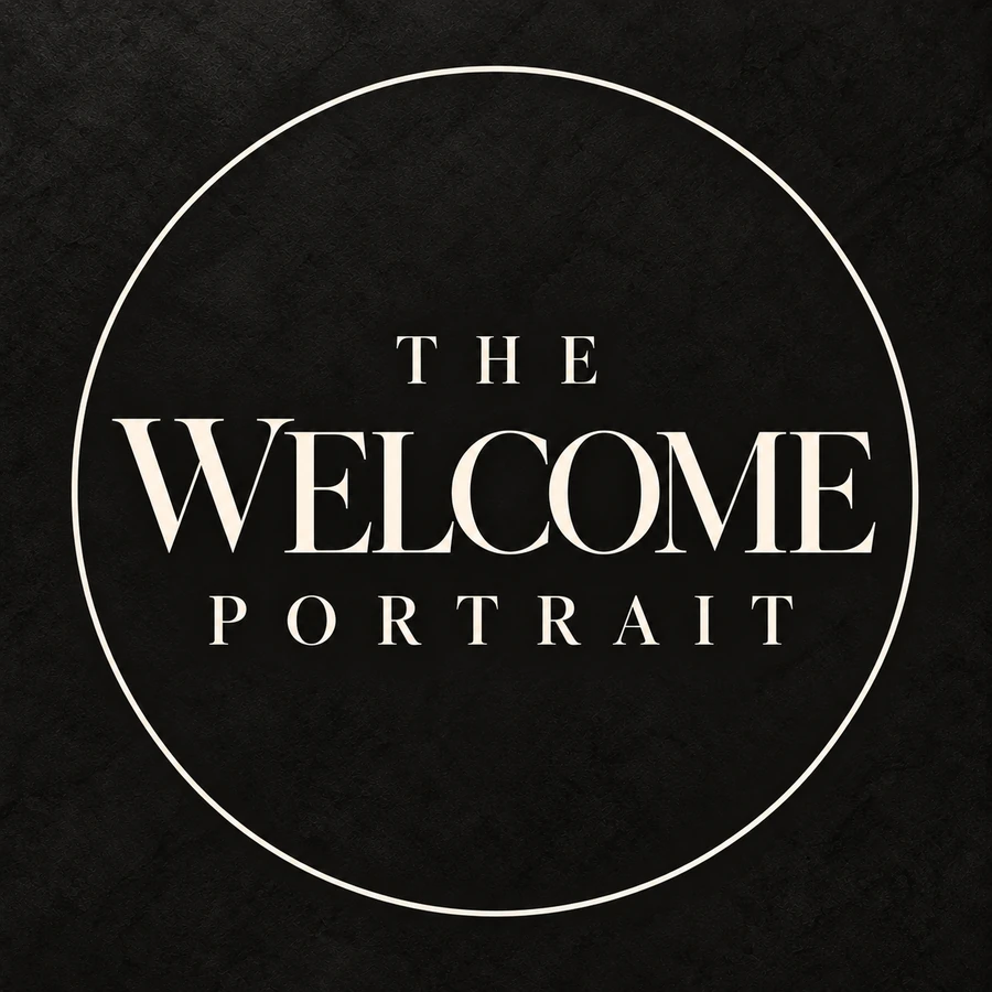 Logo completo de The Welcome Portrait