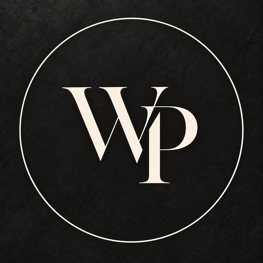 Monograma WP de The Welcome Portrait